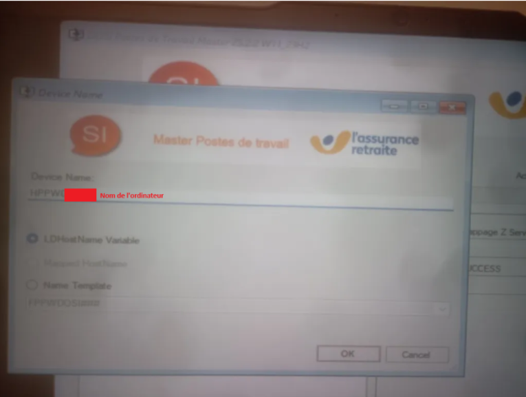 Nom ordinateur