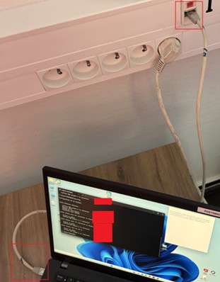 Test ipconfig réussi