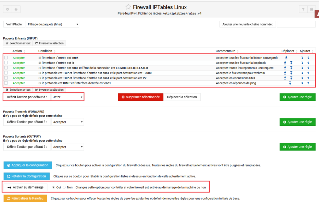 Vue d'ensemble des règles de pare-feu